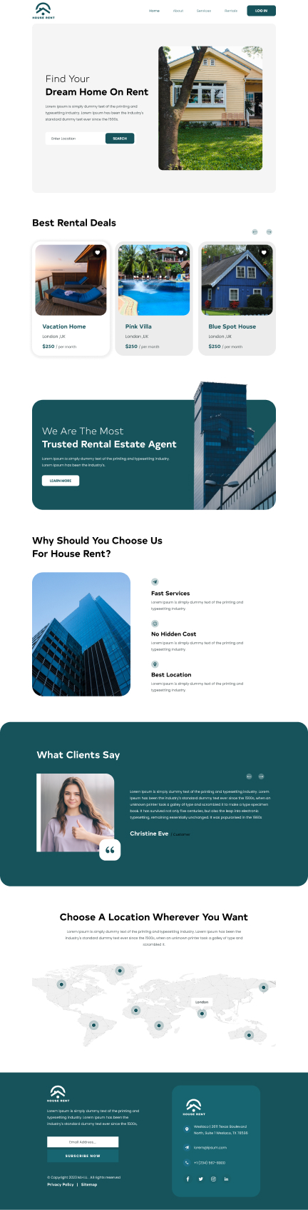 Web Design by Hafsa Fatymah for this project | Design #32511424