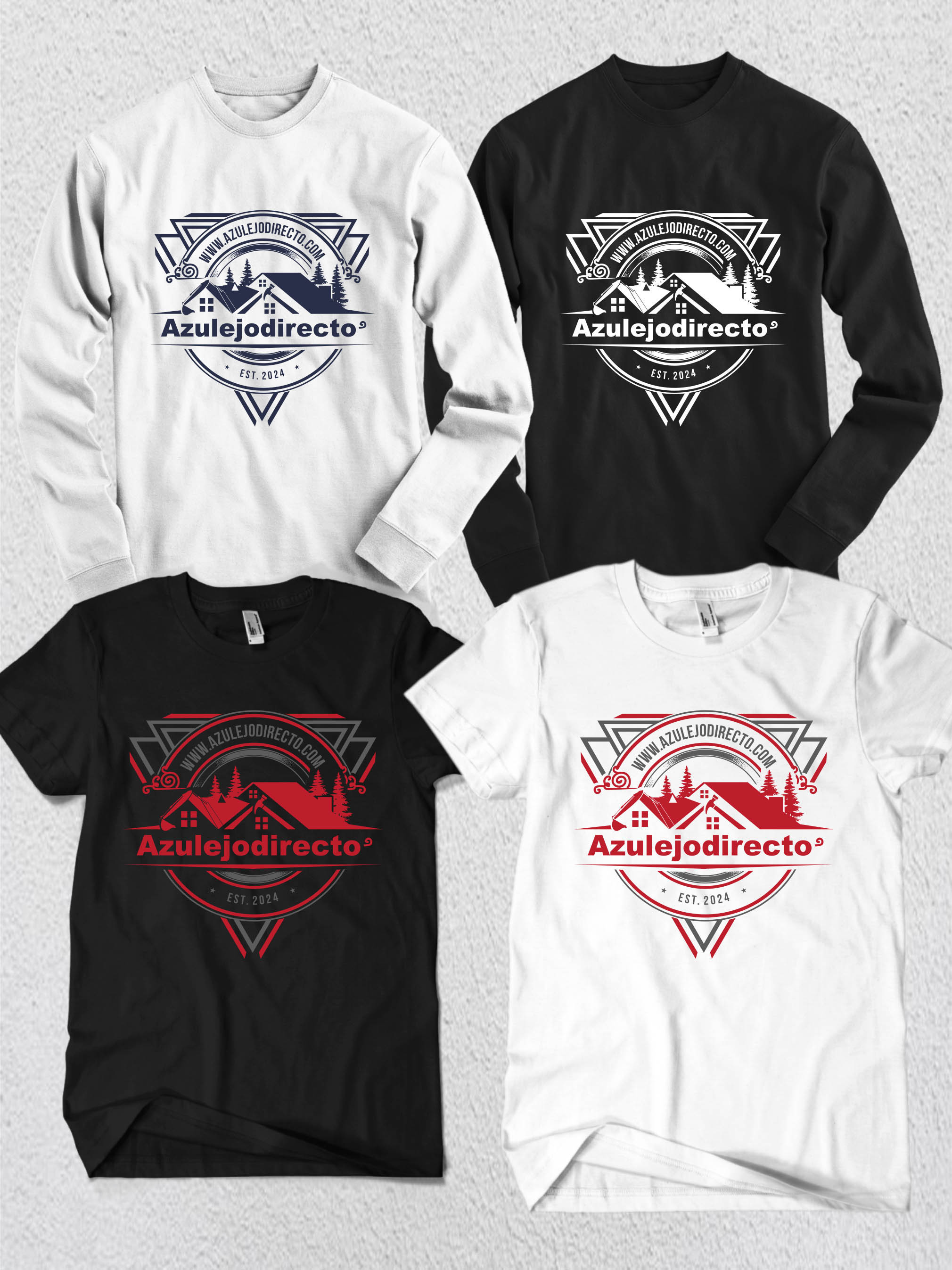 T-shirt Design by Rheanza for H2 INGENIERIA Y COMERCIO | Design #32505311