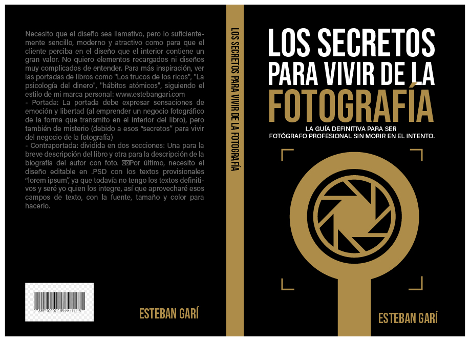 Book Cover Design by creativeride for this project | Design #32511217