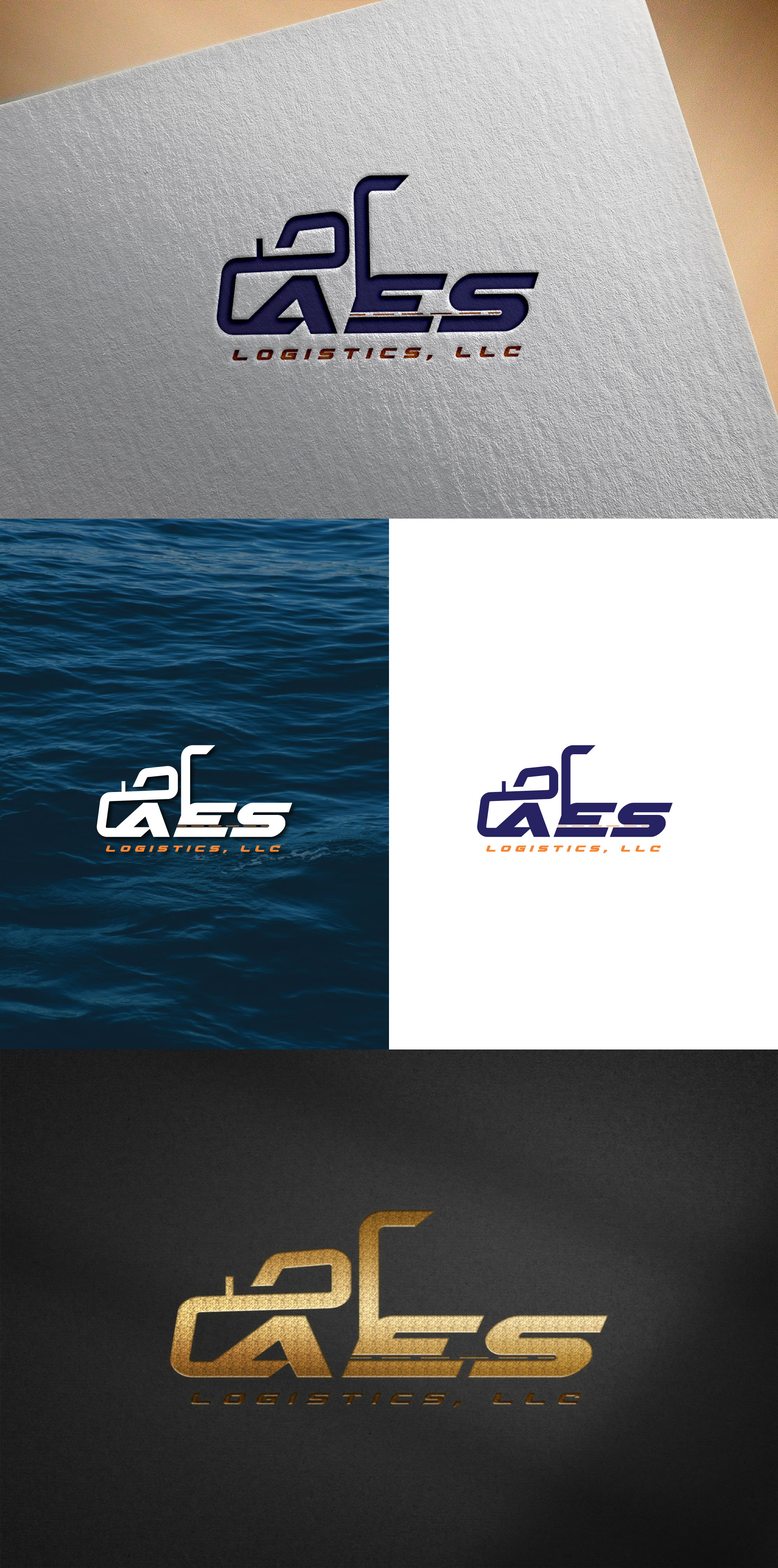 Logo Design by RS_Design for AES Logistics, LLC | Design: #32582338