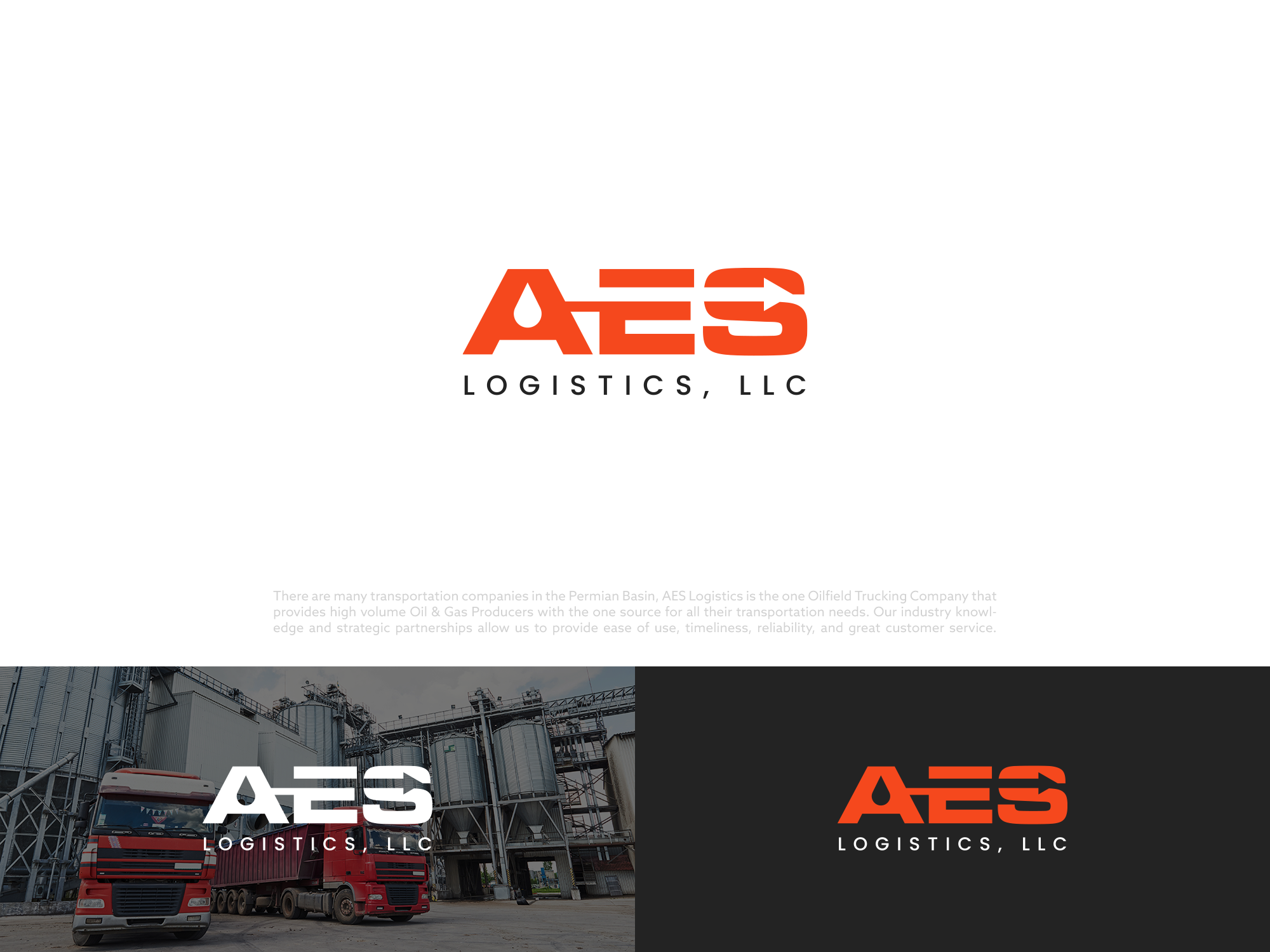Logo Design by COLOUR CREATIVE for AES Logistics, LLC | Design #32538140