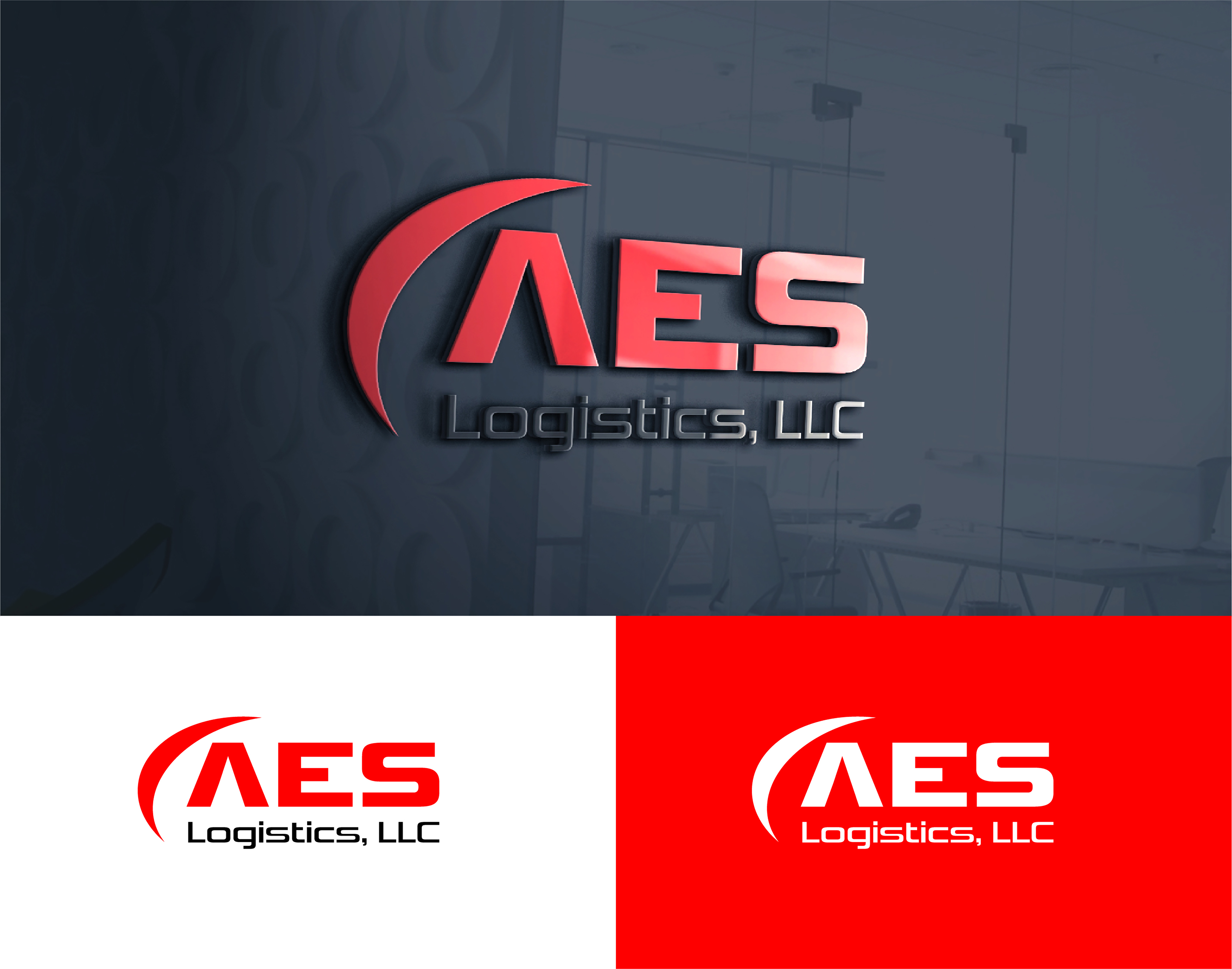 Logo Design by UsamaIjaz for AES Logistics, LLC | Design #32546287