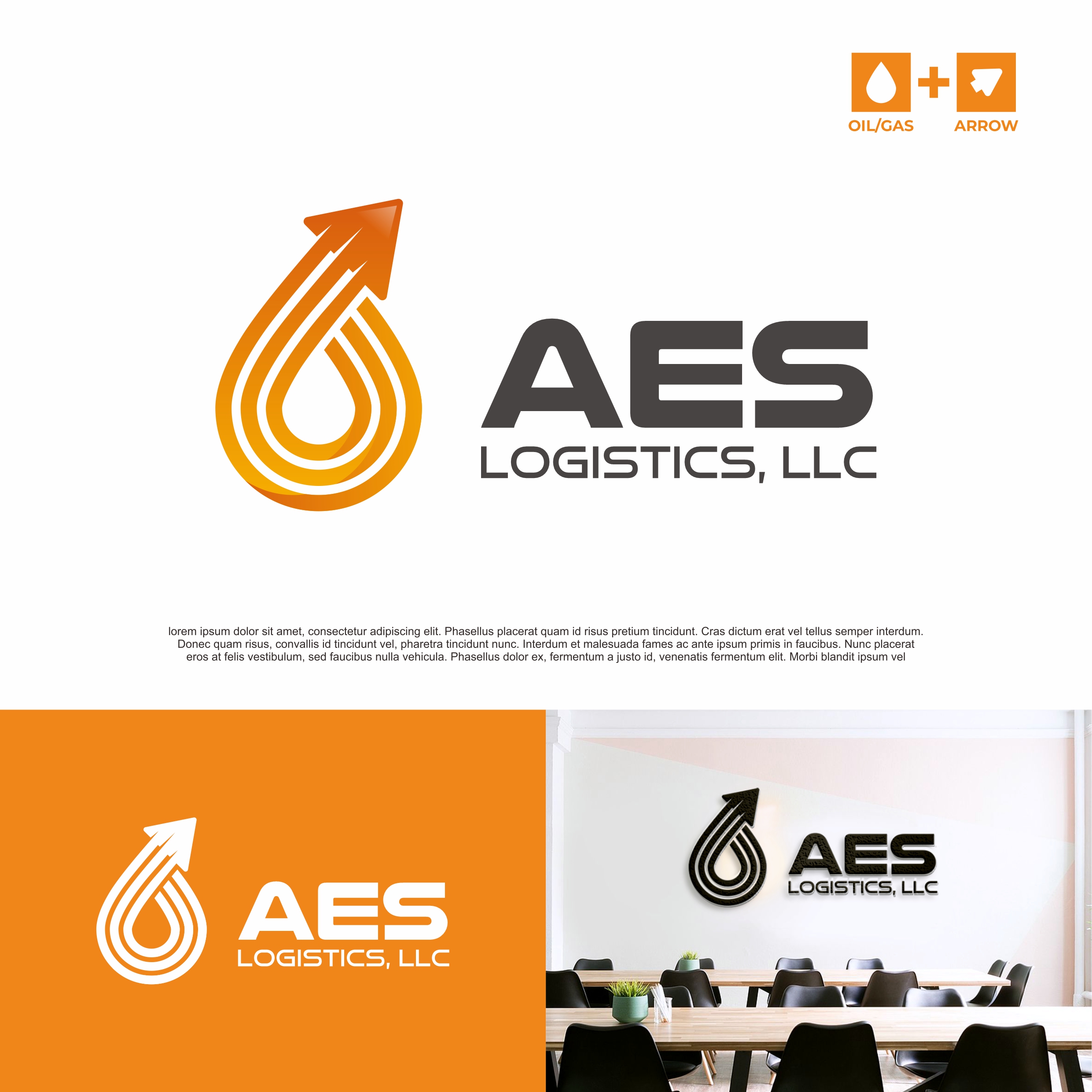 Logo Design by MIRZA Design for AES Logistics, LLC | Design #32525946