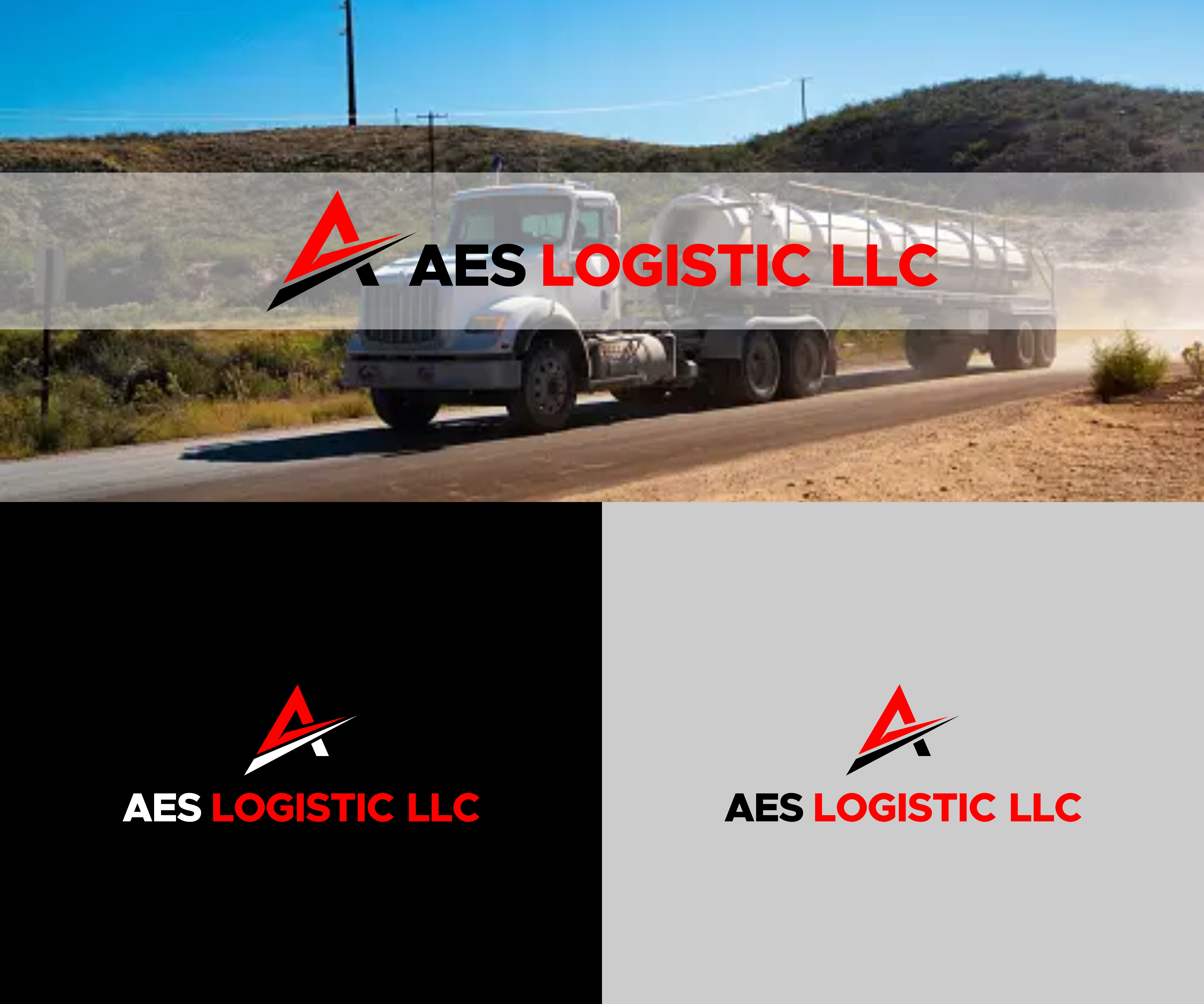 Logo Design by CariCuan24 for AES Logistics, LLC | Design #32582773