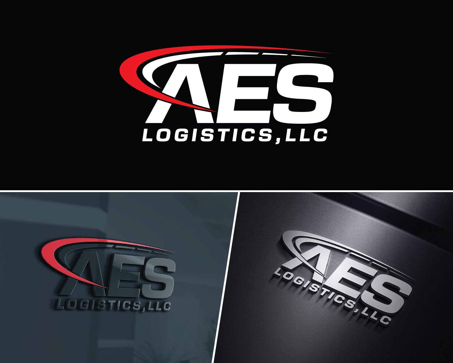 Logo Design by Atec for AES Logistics, LLC | Design #32516391