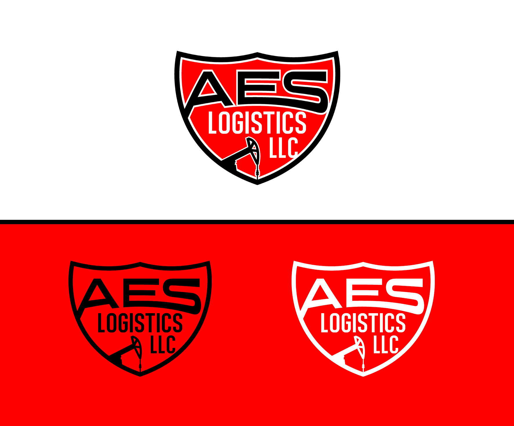Logo Design by Olgert for AES Logistics, LLC | Design #32542021