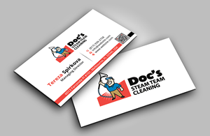 Business Card Design by DesignerShahadat for Doc's Steam Team Cleaning | Design: #32500437