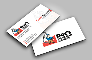 Business Card Design by DesignerShahadat for Doc's Steam Team Cleaning | Design: #32500448