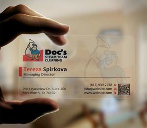Business Card Design by DesignerShahadat for Doc's Steam Team Cleaning | Design: #32500450