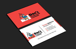Business Card Design by DesignerShahadat for Doc's Steam Team Cleaning | Design: #32500560