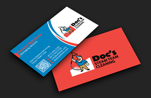 Business Card Design by DesignerShahadat for Doc's Steam Team Cleaning | Design: #32500640