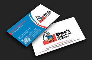 Business Card Design by DesignerShahadat for Doc's Steam Team Cleaning | Design: #32501839