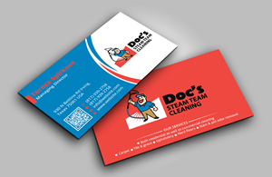 Business Card Design by DesignerShahadat for Doc's Steam Team Cleaning | Design: #32501841