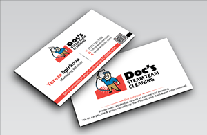 Business Card Design by DesignerShahadat for Doc's Steam Team Cleaning | Design: #32501853