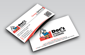 Business Card Design by DesignerShahadat for Doc's Steam Team Cleaning | Design: #32501950