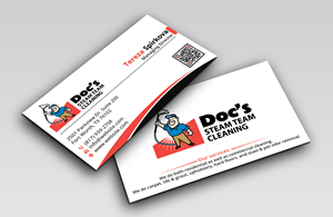 Business Card Design by DesignerShahadat for Doc's Steam Team Cleaning | Design: #32501951