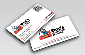 Business Card Design by DesignerShahadat for Doc's Steam Team Cleaning | Design: #32501965