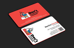 Business Card Design by DesignerShahadat for Doc's Steam Team Cleaning | Design: #32502000