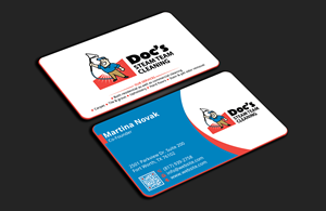 Business Card Design by DesignerShahadat for Doc's Steam Team Cleaning | Design: #32502010