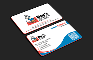 Diseño de Tarjeta de Presentación por DesignerShahadat para Doc's Steam Team Cleaning | Diseño: #32502647