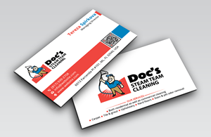 Diseño de Tarjeta de Presentación por DesignerShahadat para Doc's Steam Team Cleaning | Diseño: #32502680