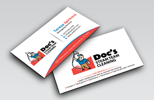 Diseño de Tarjeta de Presentación por DesignerShahadat para Doc's Steam Team Cleaning | Diseño: #32502685
