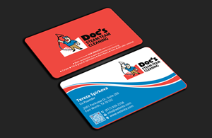 Diseño de Tarjeta de Presentación por DesignerShahadat para Doc's Steam Team Cleaning | Diseño: #32502749
