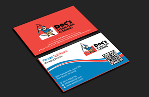 Diseño de Tarjeta de Presentación por DesignerShahadat para Doc's Steam Team Cleaning | Diseño: #32502751