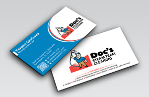 Diseño de Tarjeta de Presentación por DesignerShahadat para Doc's Steam Team Cleaning | Diseño: #32502768