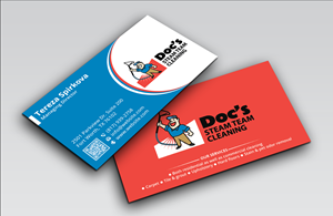 Business Card Design by DesignerShahadat for Doc's Steam Team Cleaning | Design: #32502769