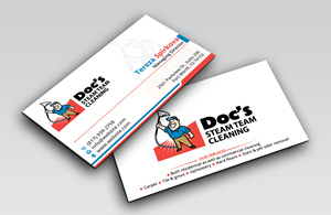 Business Card Design by DesignerShahadat for Doc's Steam Team Cleaning | Design: #32502794