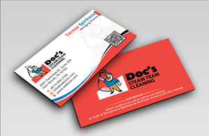 Business Card Design by DesignerShahadat for Doc's Steam Team Cleaning | Design: #32502797