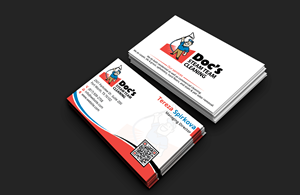 Business Card Design by DesignerShahadat for Doc's Steam Team Cleaning | Design: #32502799