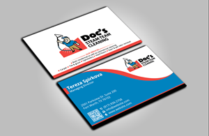 Business Card Design by DesignerShahadat for Doc's Steam Team Cleaning | Design: #32502827