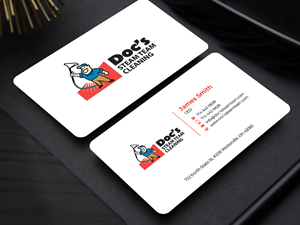 Business Card Design by Innovative Graphix for Doc's Steam Team Cleaning | Design: #32501075