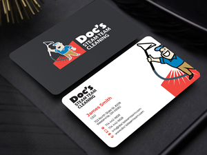 Diseño de Tarjeta de Presentación por Innovative Graphix para Doc's Steam Team Cleaning | Diseño: #32501270