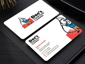 Diseño de Tarjeta de Presentación por Innovative Graphix para Doc's Steam Team Cleaning | Diseño: #32501273