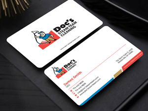 Diseño de Tarjeta de Presentación por Innovative Graphix para Doc's Steam Team Cleaning | Diseño: #32501365