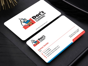 Diseño de Tarjeta de Presentación por Innovative Graphix para Doc's Steam Team Cleaning | Diseño: #32502157