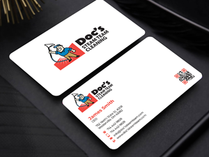 Diseño de Tarjeta de Presentación por Innovative Graphix para Doc's Steam Team Cleaning | Diseño: #32502238