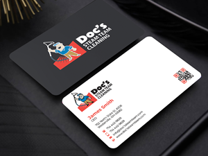 Diseño de Tarjeta de Presentación por Innovative Graphix para Doc's Steam Team Cleaning | Diseño: #32502239