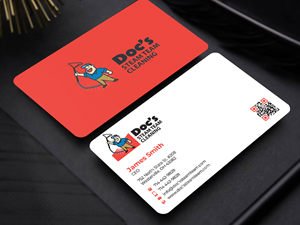 Diseño de Tarjeta de Presentación por Innovative Graphix para Doc's Steam Team Cleaning | Diseño: #32502241