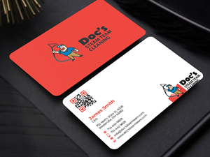 Diseño de Tarjeta de Presentación por Innovative Graphix para Doc's Steam Team Cleaning | Diseño: #32502242