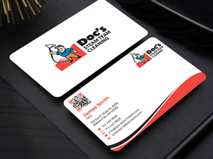 Diseño de Tarjeta de Presentación por Innovative Graphix para Doc's Steam Team Cleaning | Diseño: #32502285