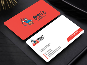 Diseño de Tarjeta de Presentación por Innovative Graphix para Doc's Steam Team Cleaning | Diseño: #32502386