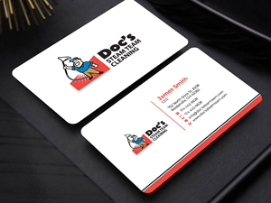Diseño de Tarjeta de Presentación por Innovative Graphix para Doc's Steam Team Cleaning | Diseño: #32502451