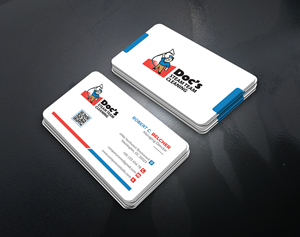Business Card Design by artbitin for Doc's Steam Team Cleaning | Design: #32504236