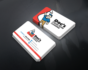 Business Card Design by artbitin for Doc's Steam Team Cleaning | Design: #32504237