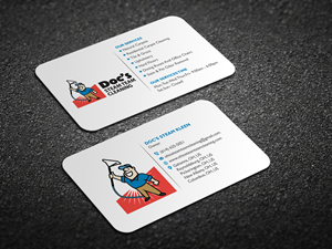 Diseño de Tarjeta de Presentación por Magic of Art para Doc's Steam Team Cleaning | Diseño #32504396