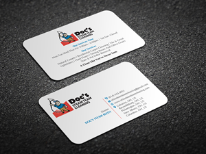 Business Card Design by Magic of Art for Doc's Steam Team Cleaning | Design: #32504398